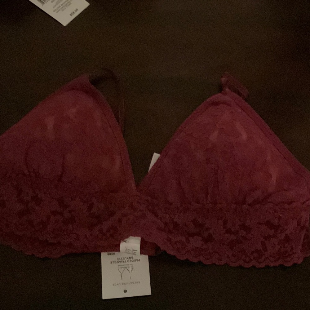 Hanky Panky Lace Bralette in Rich Burgundy